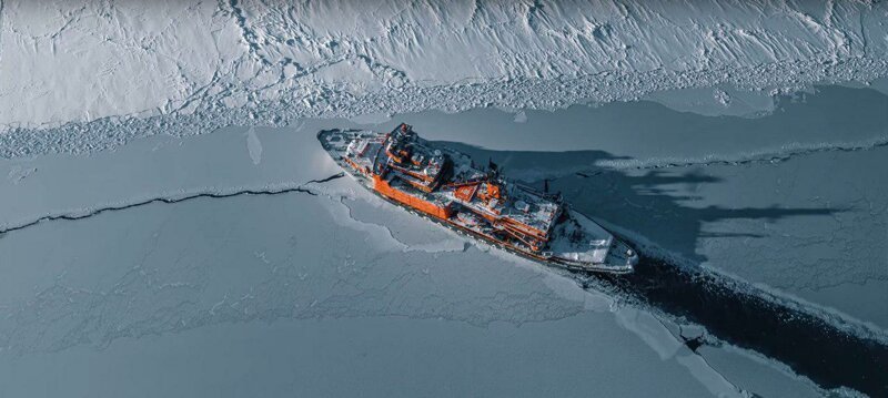 Уникальные кадры «Повелителя Арктики»