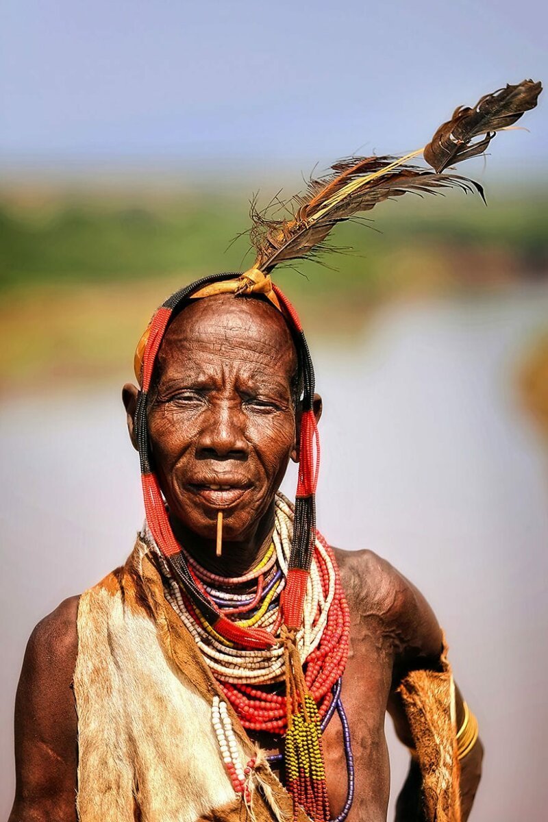 30. Каро — племена, проживающие на реке Омо в юго-западной Эфиопии