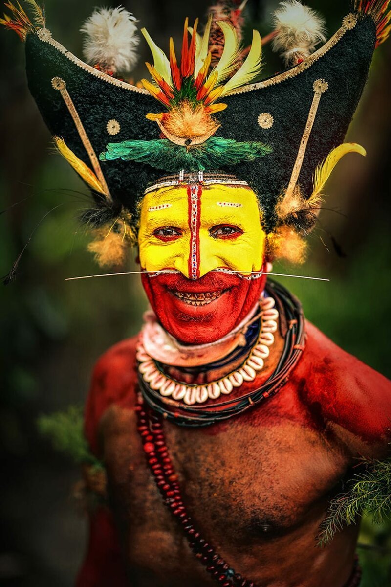 25. Хули — папуасский народ, проживающий в Папуа — Новой Гвинее