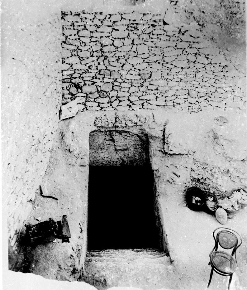 2. Детальное фото гробницы Тутанхамона, правившего Египтом с 1358 по 1350 гг до н.э. (AP Photo)