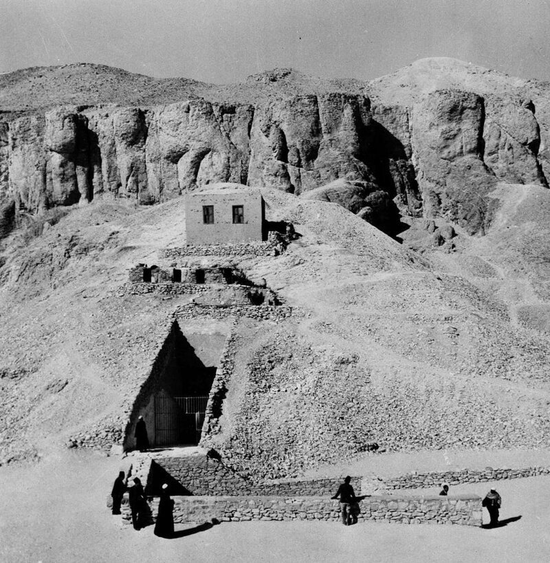5. Вход в гробницу Тутанхамона. (AP Photo/Ham Wright)