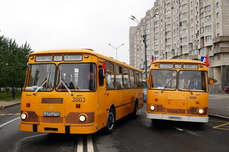 ЛиАЗ-677М 1987 и 1998 г/в