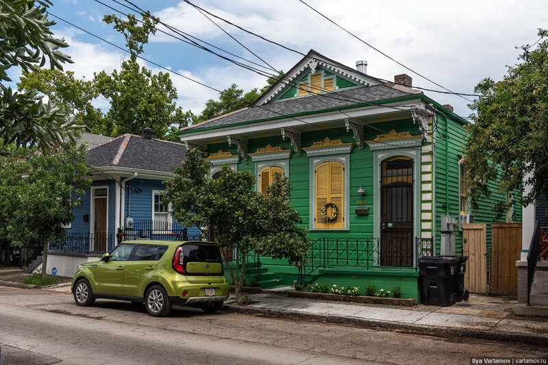 Новый Орлеан: жара, трамваи и цветные дома. Путевые заметки, день 7