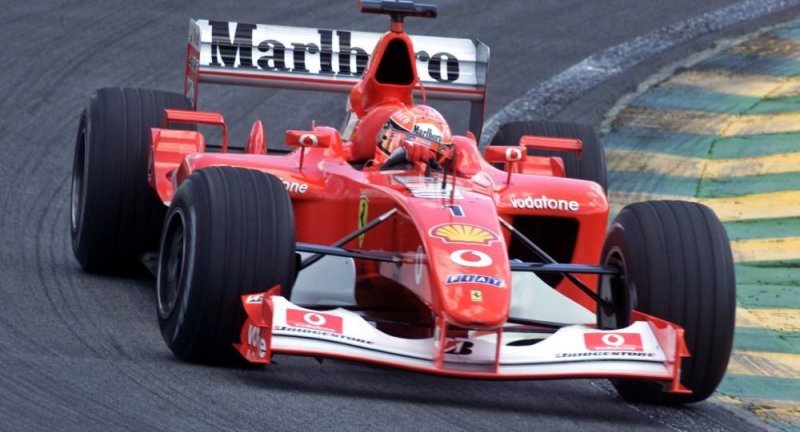 Чемпионский болид Шумахера 2002 года будет выставлен на аукцион