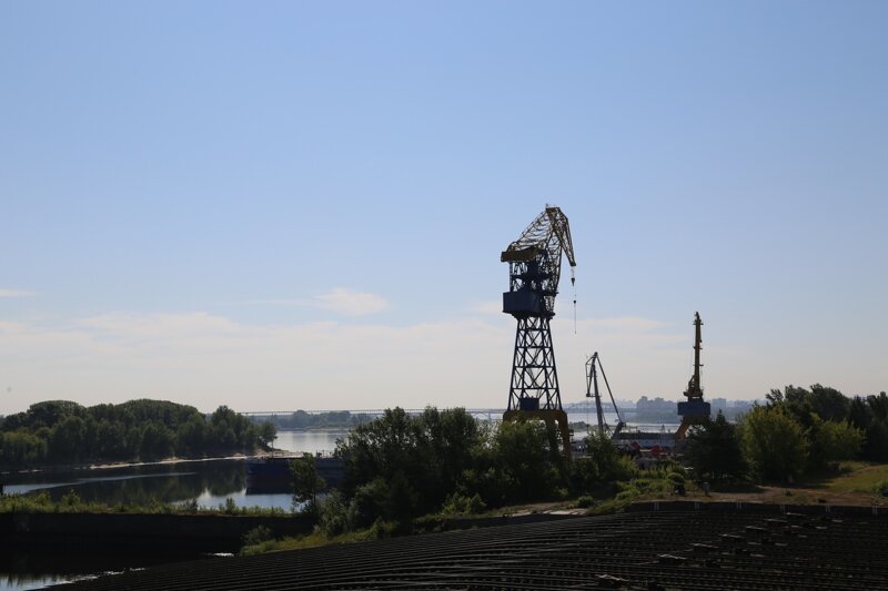 На заводе «Красное Сормово» спустили на воду сухогруз «Андрей Зуев». Фоторепортаж