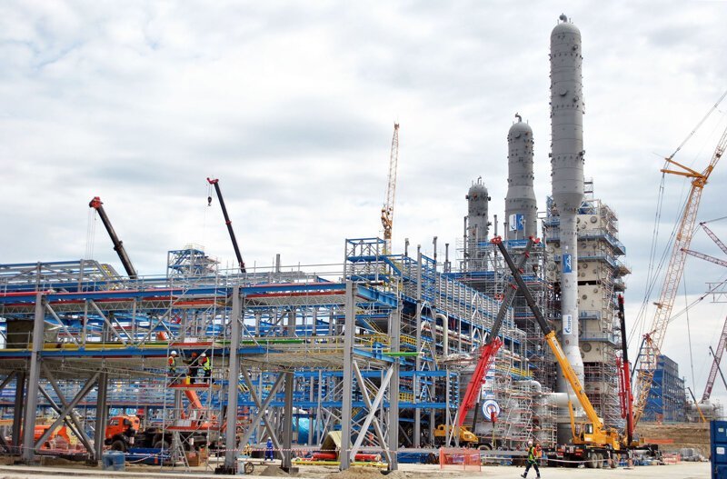 Cтроительство Амурского газоперерабатывающего завода
