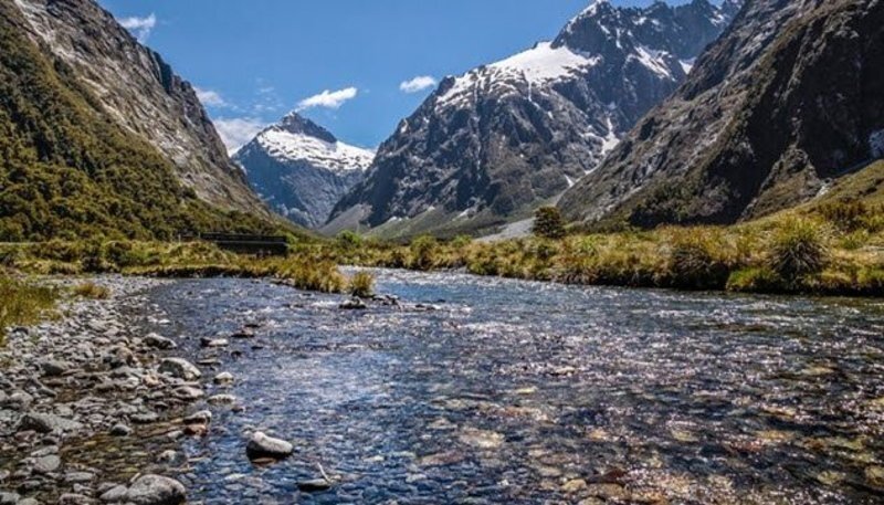 Национальный парк фьордов в Новой Зеландии