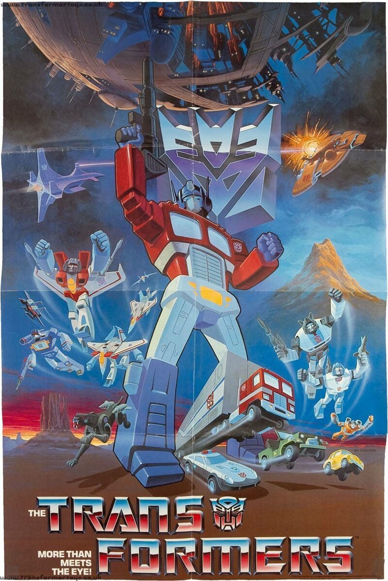 Трансформеры (сериал 1984 – 1987) Transformers  1984 (4 сезона)  США, Япония, Корея Южная 