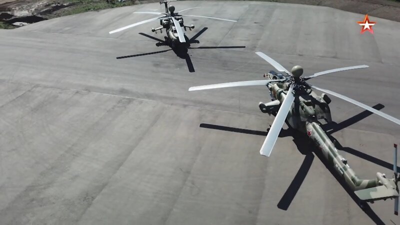 ВКС России получили первые два серийных вертолета Ми-28НМ