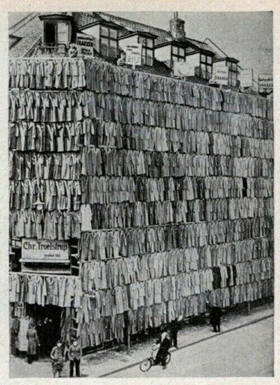 Распродажа мужских пальто, 1936 год, Копенгаген