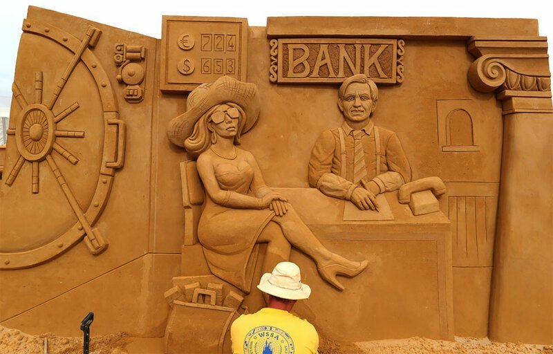 Самые запоминающиеся работы с фестиваля песчаных скульптур 2019