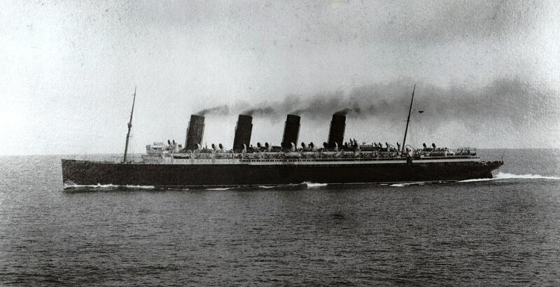 "Мавритания" была спущена на воду 20 сентября 1906 года