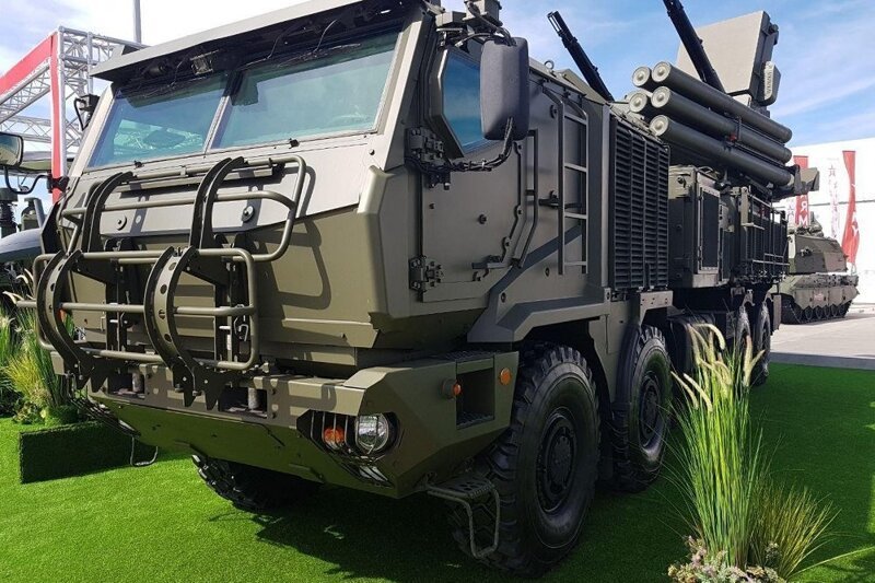 Новейший «Панцирь-СМ» на автомобиле К-53958 «Торнадо» впервые открыто показали на «Армии -2019»