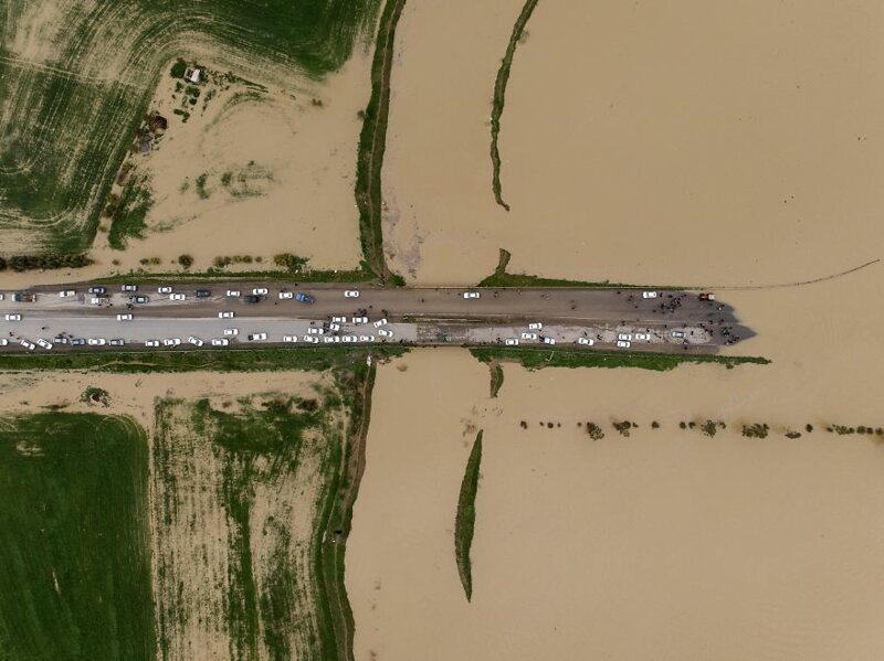 25. Наводнение в Северном Иране на Новый год