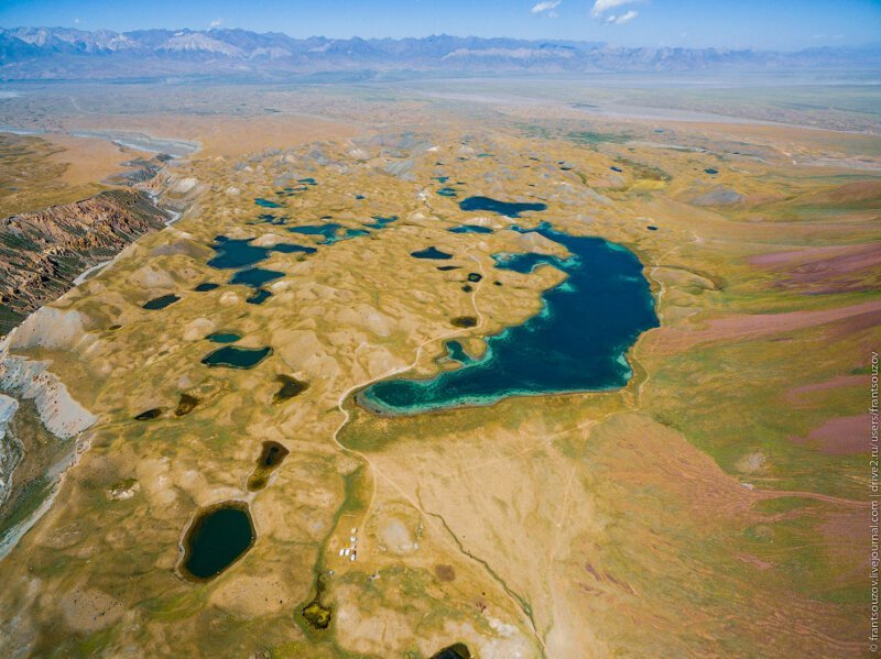 Природа Киргизии с высоты