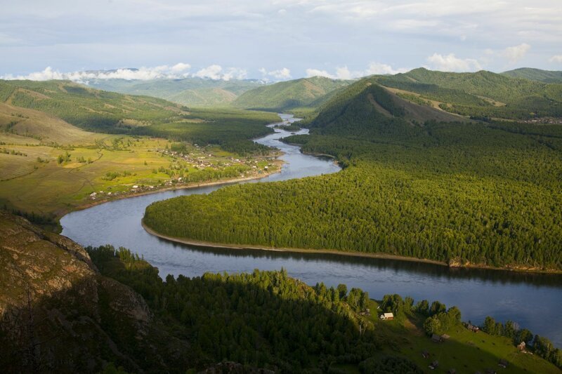 Почему Енисей самая полноводная река России?