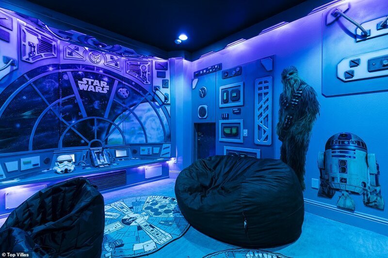 Игровая комната в стиле "Звездных войн"