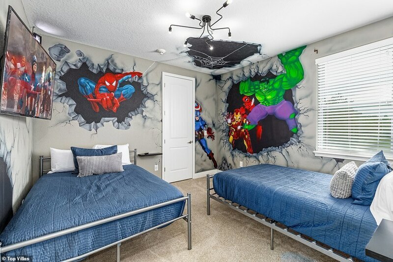 Супергеройская спальня