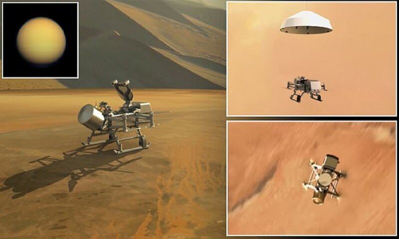 НАСА отправит на Титан "стрекозу"