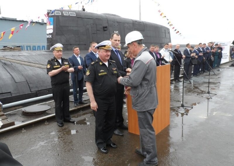 АПРК «Омск» передан ВМФ после ремонта