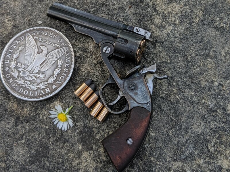 Миниатюрный стреляющий револьвер системы Смита-Вессона Nr.3