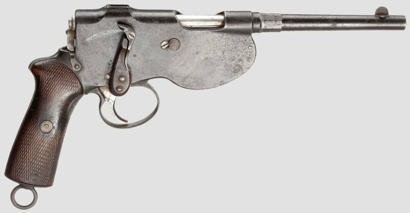 Пистолет Лауманна, 1892 год