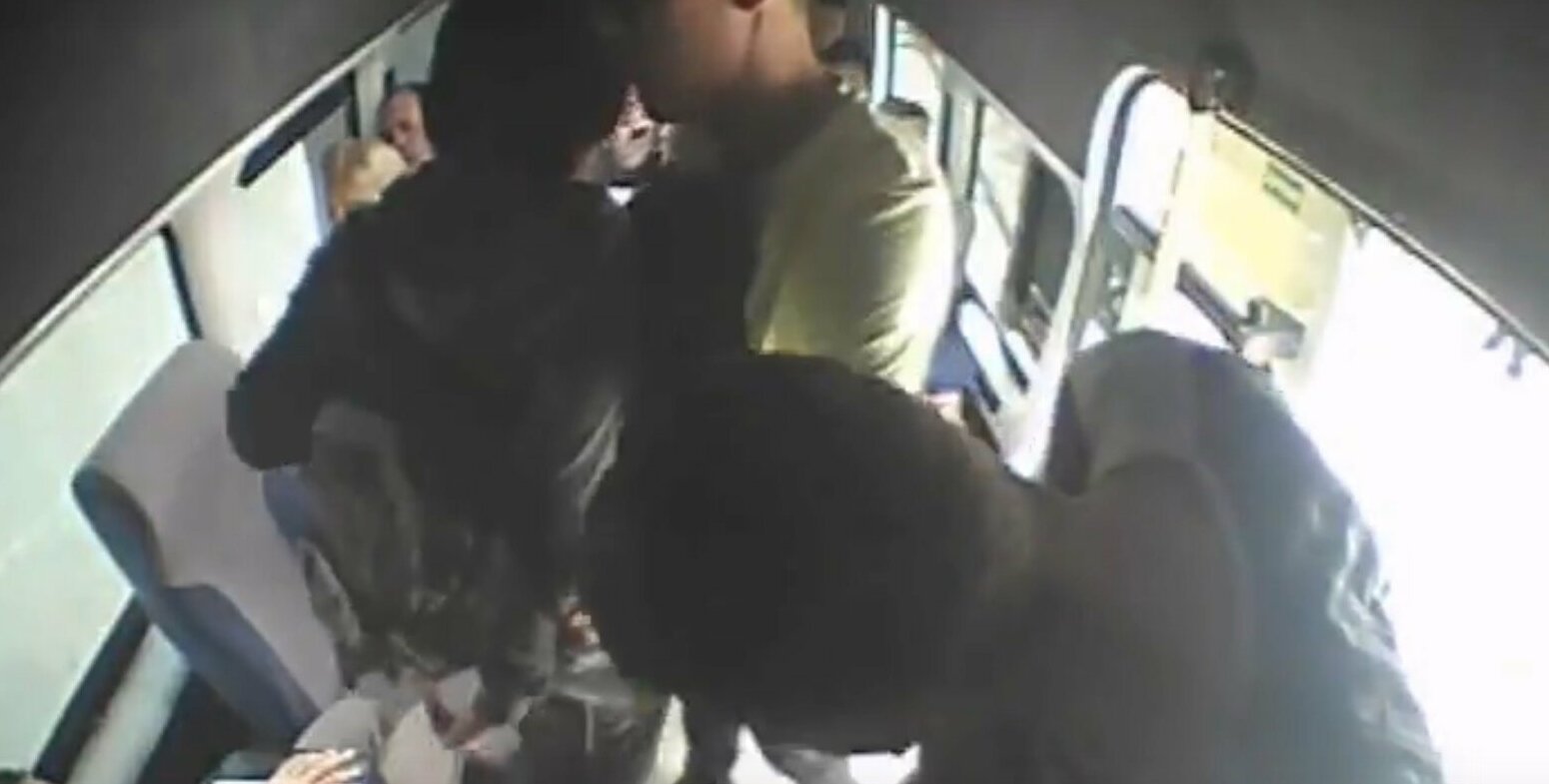 Случай в маршрутке видео