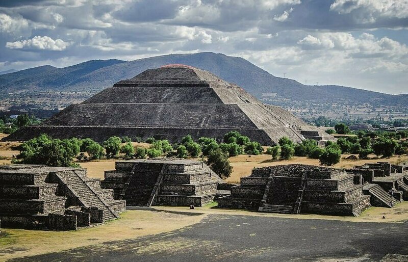 Пирамиды Теотиуакана, Мексика