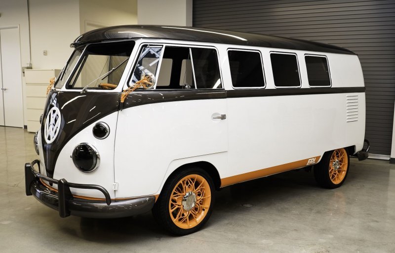 Электрический концепт Volkswagen Type 20 Microbus, связывающий прошлое с будущим