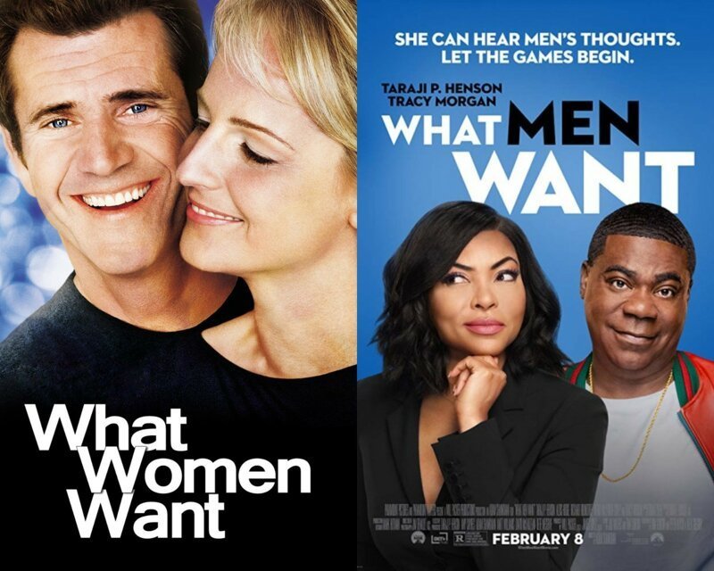 Чего хотят женщины/Чего хотят мужчины 2000/2019
