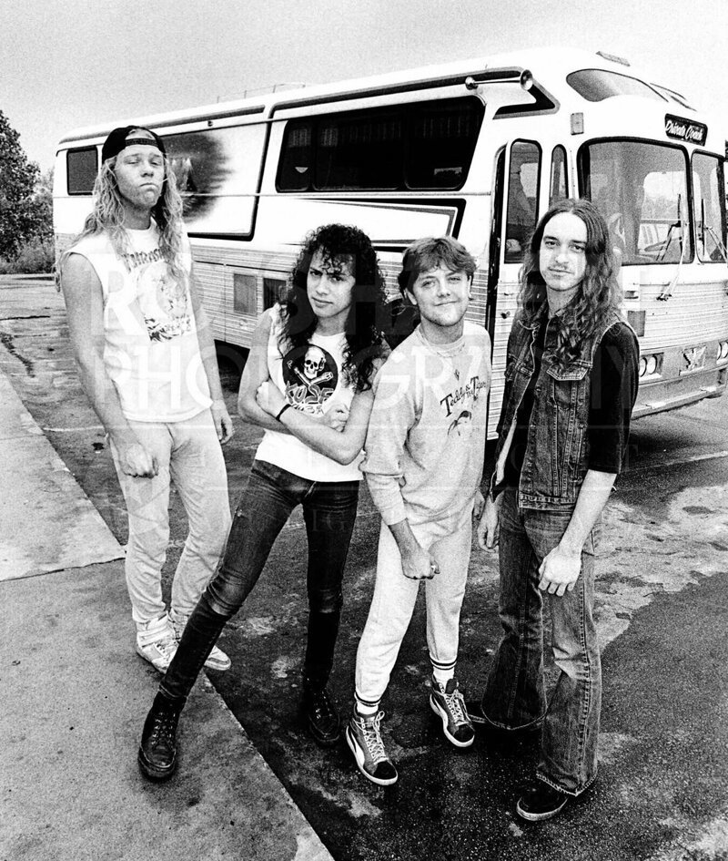 15. Группа "Metallica" в 1985 году