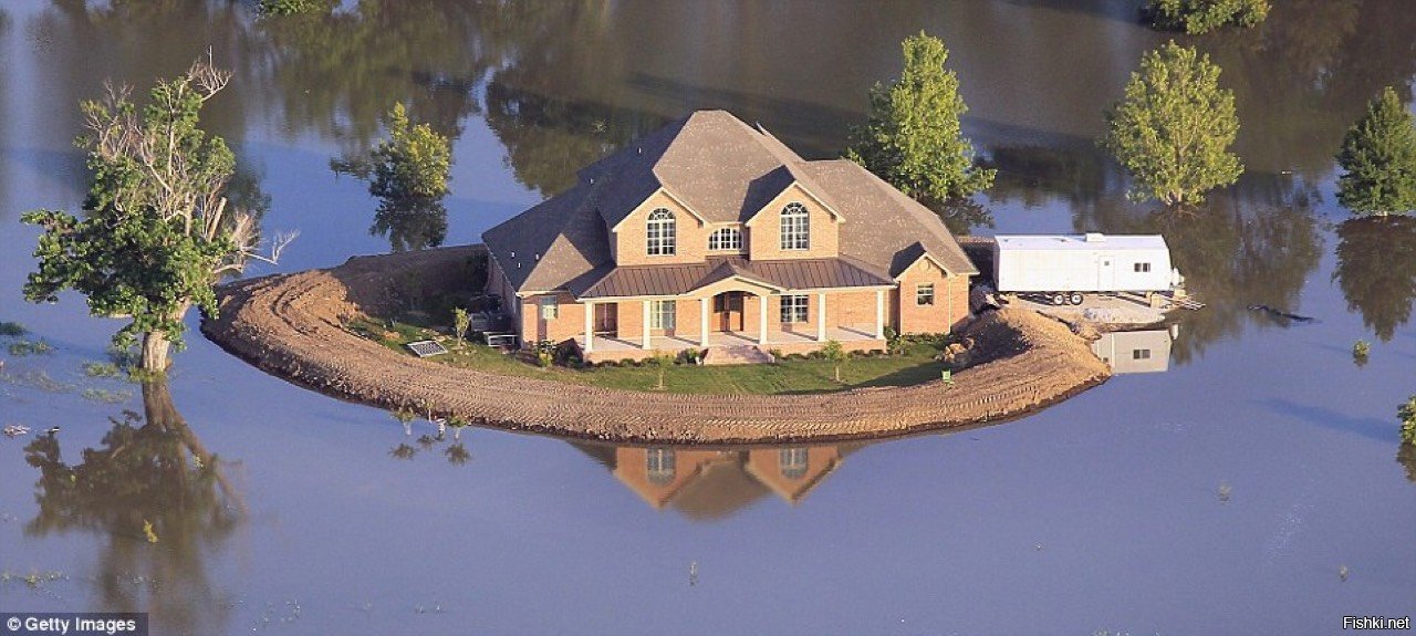 строительство домой после наводнения