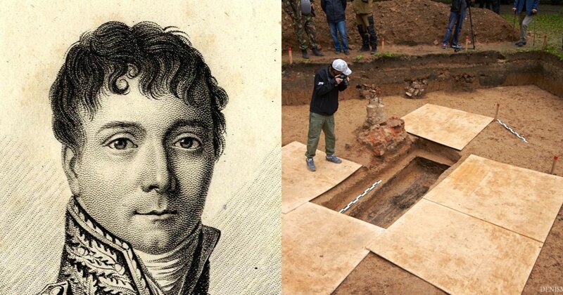 В центре Смоленска нашли могилу соратника Наполеона