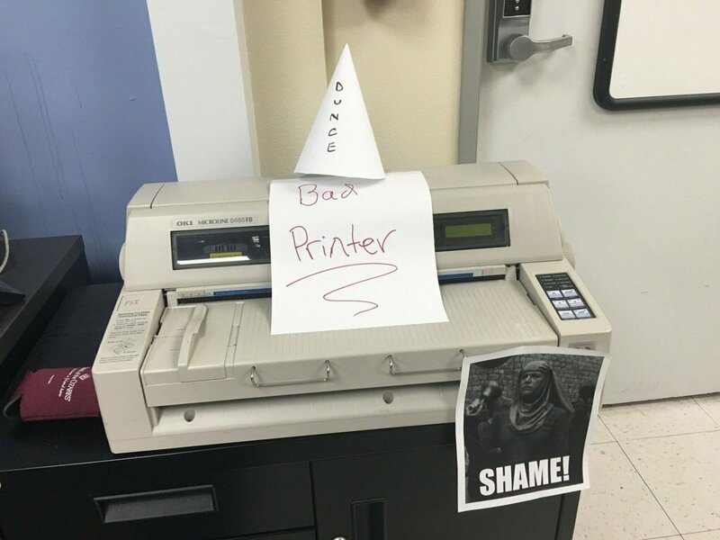 Не совсем честный принтер