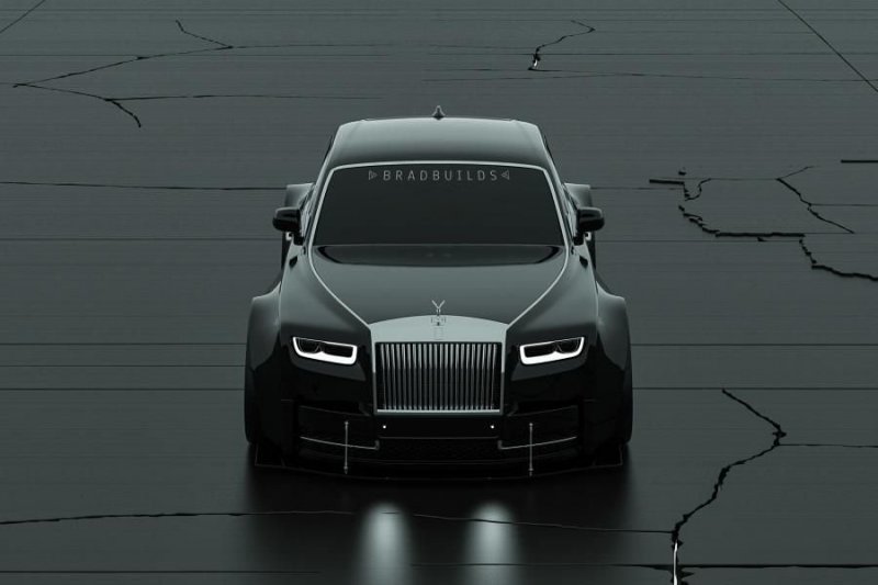 Фантазии на тему экстремального тюнинга Rolls-Royce