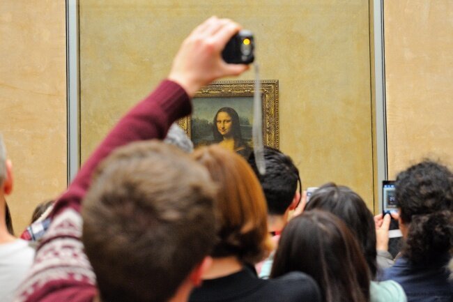 Истинный размер всемирно известной "Мона Лизы"