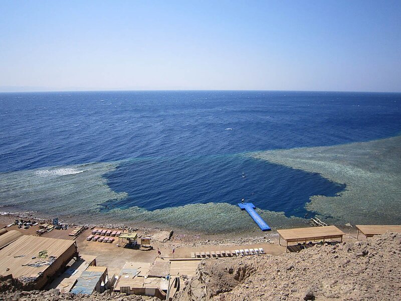 Египетская мекка дайверов, Красное море, Голубая дыра