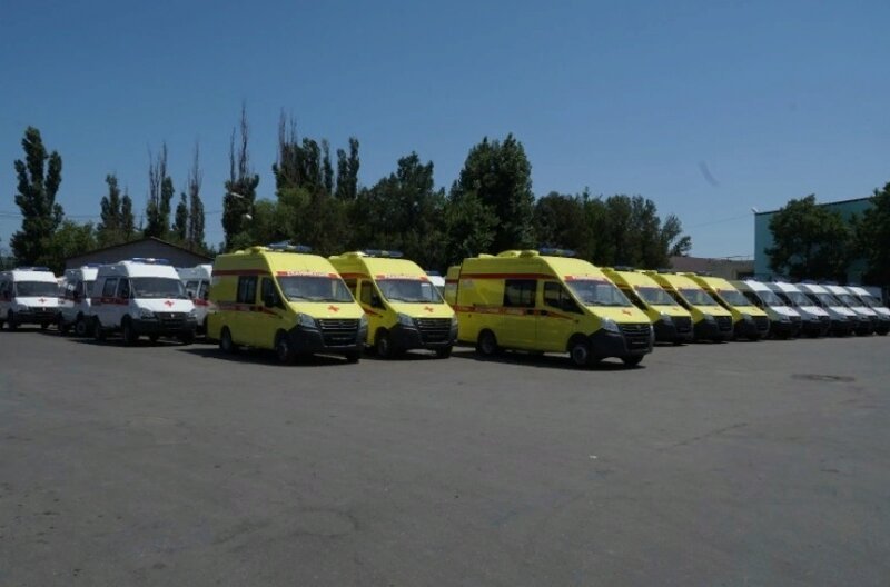 Более 40 автомобилей «скорой помощи» поступили в Дагестан