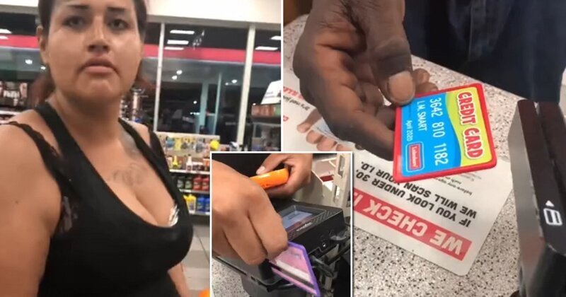 Американка попыталась расплатиться в магазине игрушечной кредиткой