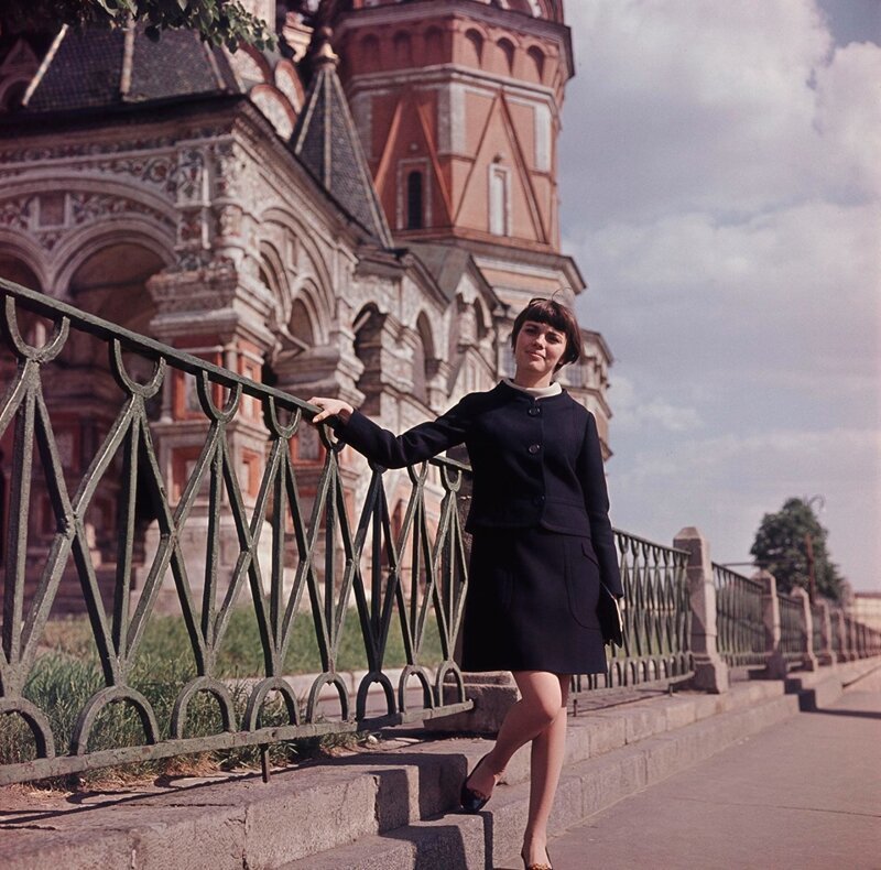 Мирей Матье в Москве, 1967 год