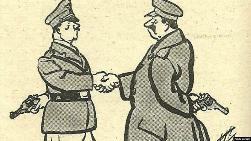 Западноевропейские карикатуры на Сталина