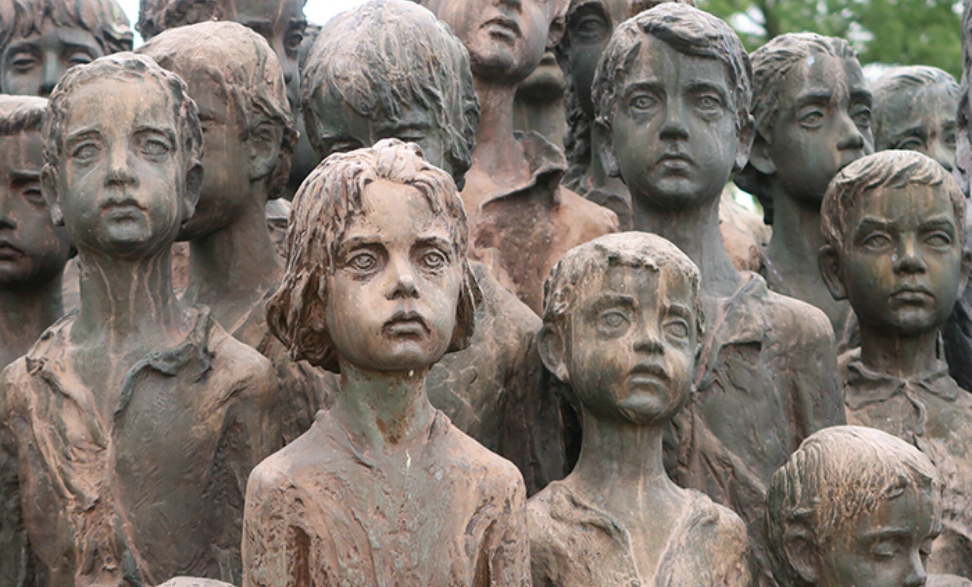 Памятник 82 детям, убитым нацистами в Лидице