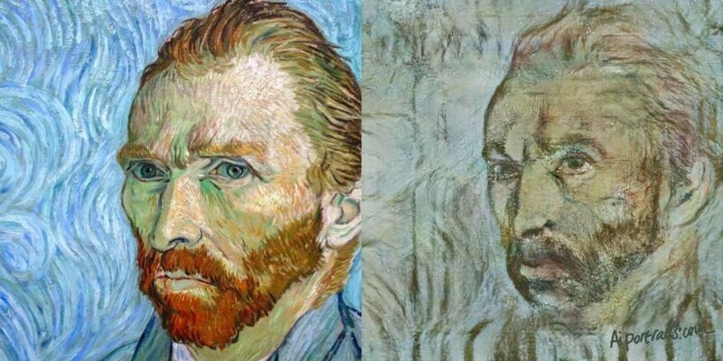 Почему бы не представить, как выглядел бы автопортрет Ван Гога, живи художник в 15 веке