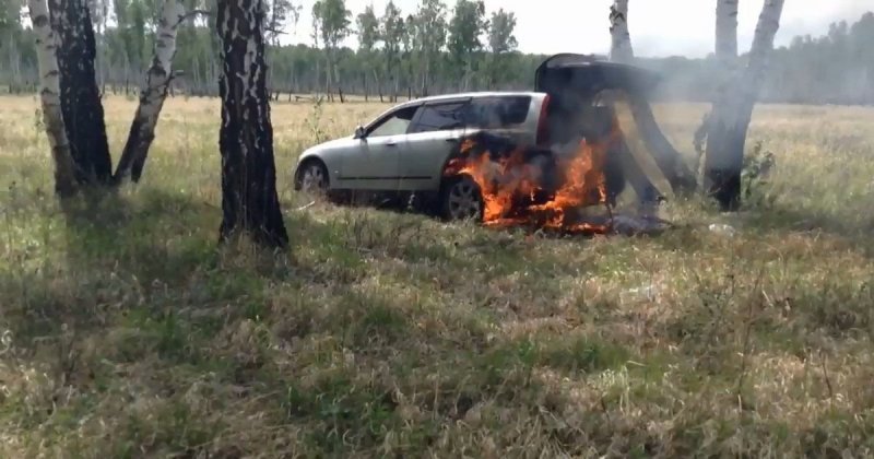 Неудачная поездка за грибами! Как забуксовать и сжечь свой автомобиль