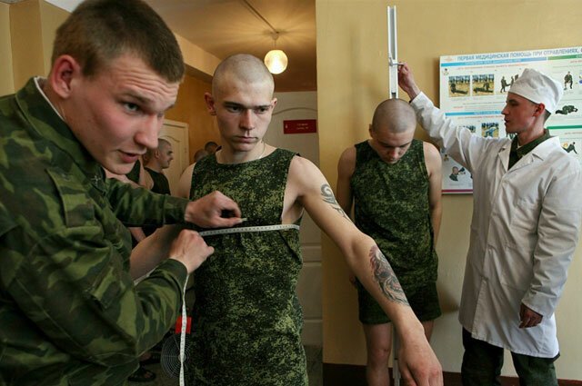 Почему с татуировками не берут в армию?