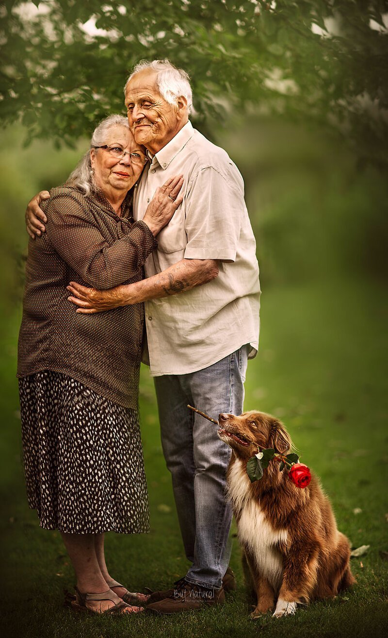 Любовь не знает убыли и тлена: прекрасные портреты пожилых пар от Суджаты Сетии