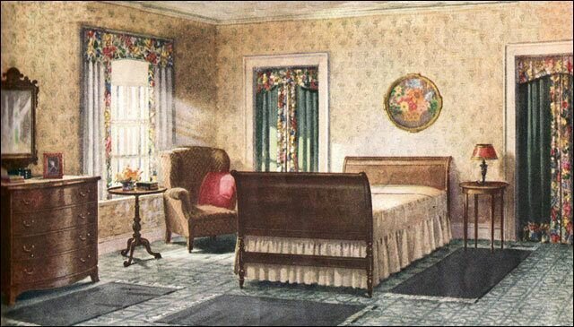 1. Спальня, 1921