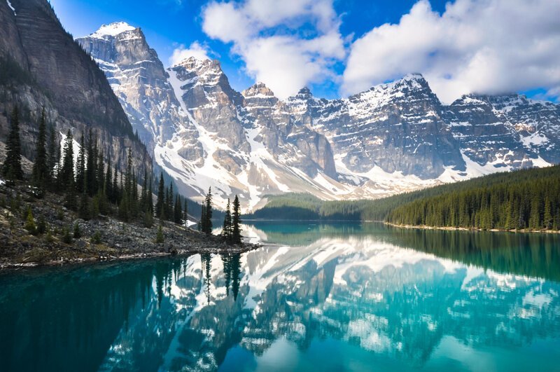 8. 60% всех озер Земли находится в Канаде
