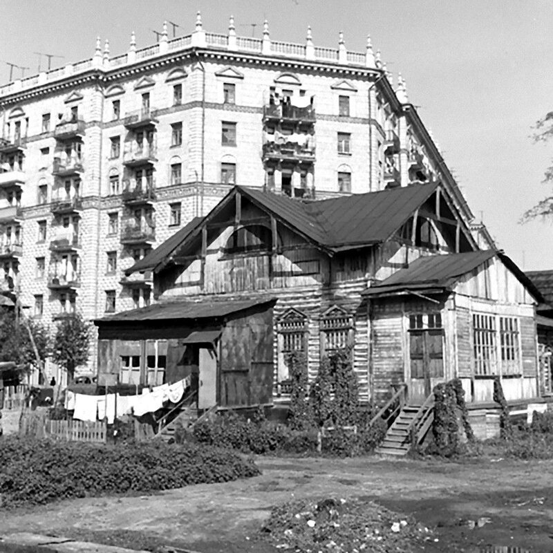 "Как город поглощал деревню" Москва 60-70 лет назад