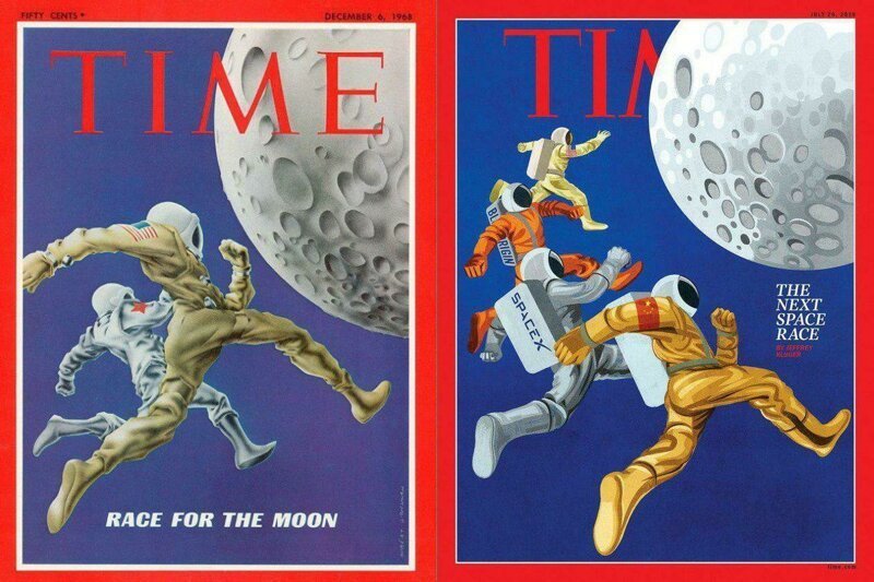 Битва за Луну проиграна: журнал Time не видит Россию участницей космических программ